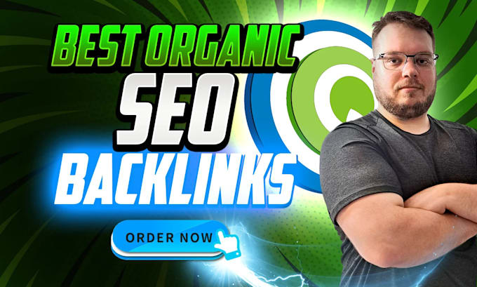 Gig Preview - Do real SEO backlinks on good organic traffic websites