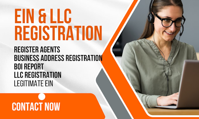 Gig Preview - Us llc registration application 501c3 reinstate irs ein number non US resident