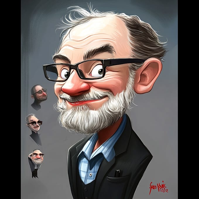 Gig Preview - Draw an amazing caricature from your photo