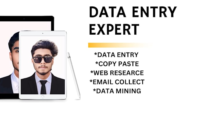 Gig Preview - Do web research data entry data  mining