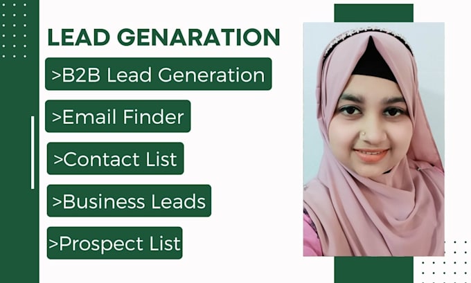 Bestseller - b2b lead generation with business email finder prospect list expert