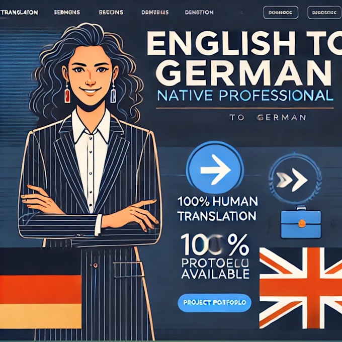 Gig Preview - Fluent english to german manual translation