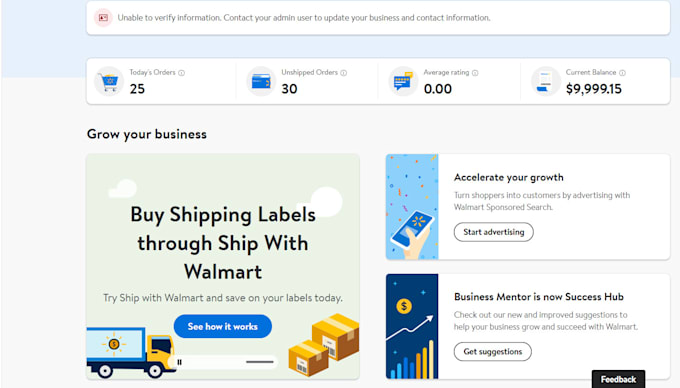 Bestseller - be your walmart dropshipper and reinstate walmart suspended store