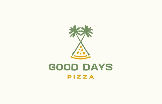 Gig Preview - Design a modern and unique pizza logo for your brand