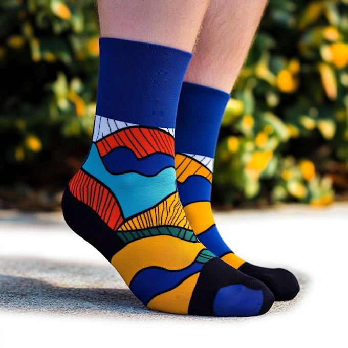 Gig Preview - Design unique socks for you