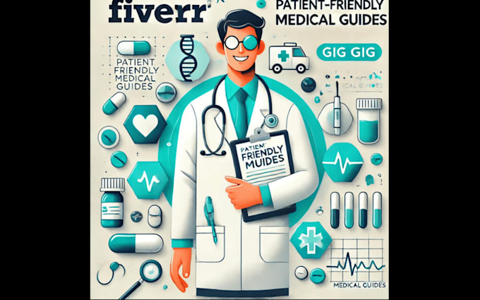 Gig Preview - Create detailed and patient friendly medical guides for your healthcare brand