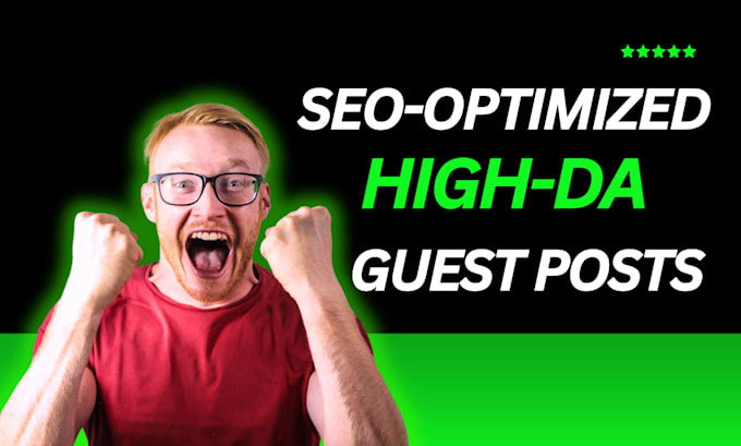 Gig Preview - Do high da SEO backlinks to improve authority and google ranking