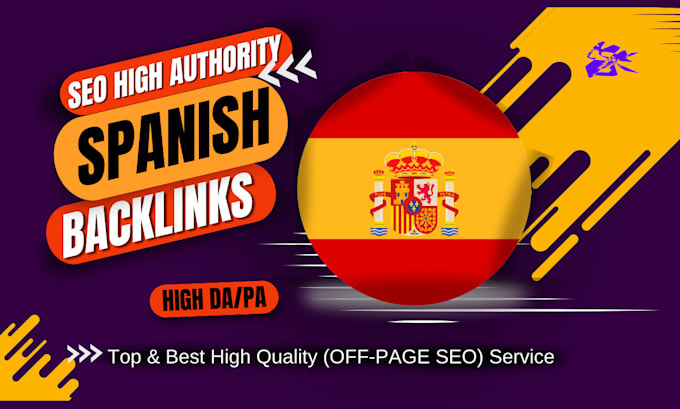 Gig Preview - Spain dofollow backlinks spanish local es domain forum seo link building