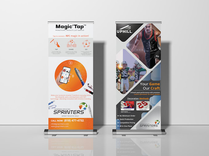 Gig Preview - Design your roller banners