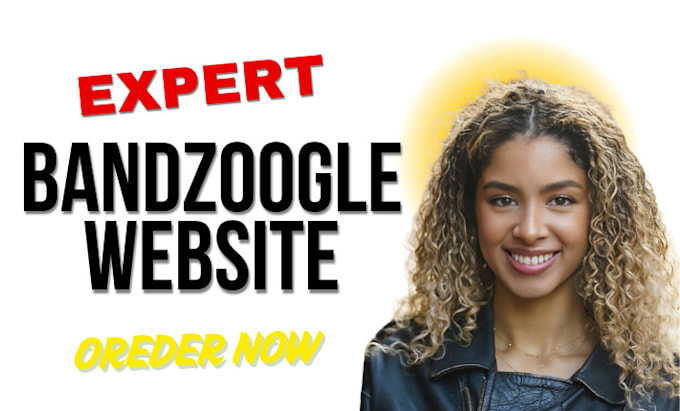 Bestseller - design awesome bandzoogle website printiful store,  redesign bandzoogle