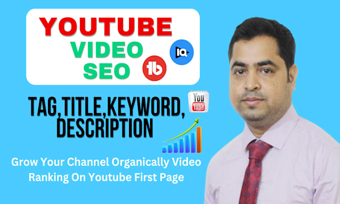 Gig Preview - Do  youtube video SEO expert optimization and channel growth