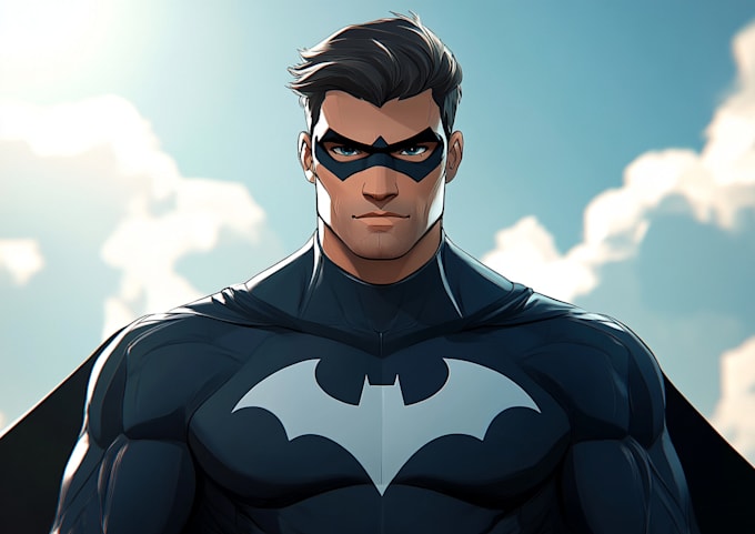 Bestseller - design a superhero cartoon character based on your idea