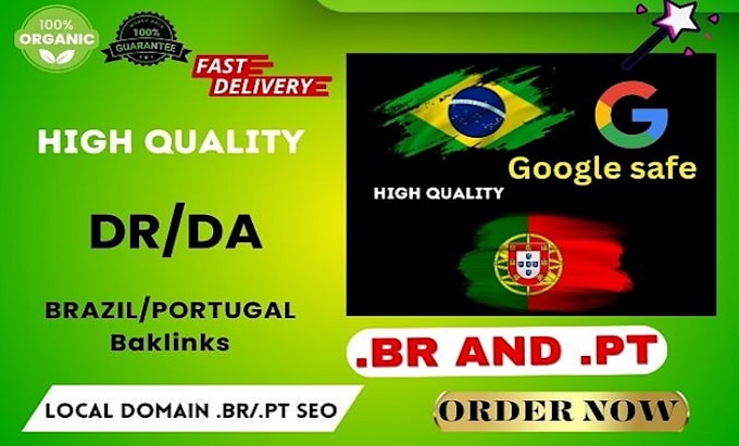 Gig Preview - Do da tf brazil portugal dofollow backlinks permanent portuguese link building