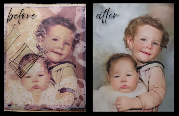 Gig Preview - Fix and restore extremely damaged pictures