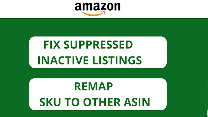 Gig Preview - Relist remap sku old or existing blocked amazon  listing sku to new asin in 24hr