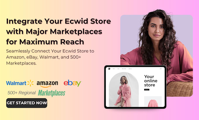 Gig Preview - Integrate your ecwid store with major marketplaces for maximum reach