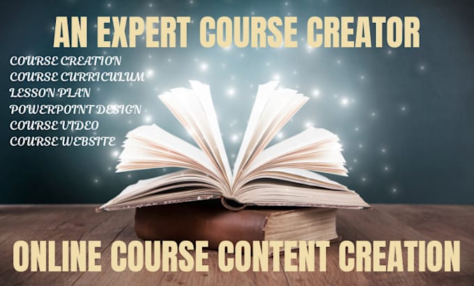 Bestseller - do online course creation for elearning website, course website webinar, PPT