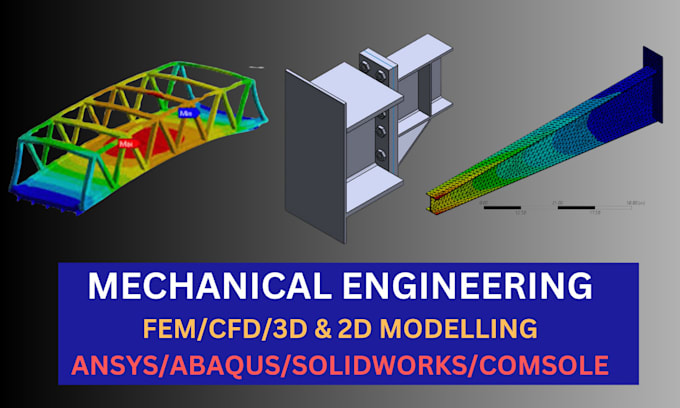 Gig Preview - Do mechanical engineering projects and cfd fea analysis on ansys solidworks