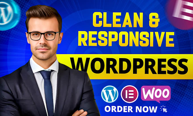 Bestseller - do complete wordpress website or webshop using elementor with wordpress support