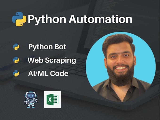 Gig Preview - Create python bot and advance automate tasks