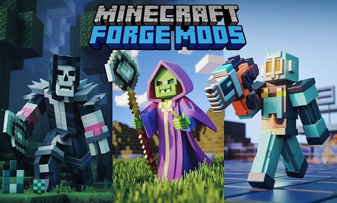 Gig Preview - Make a professional minecraft fabric, forge, porting of mods