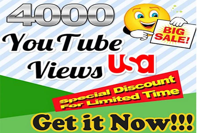 Bestseller - do organic youtube video views from usa