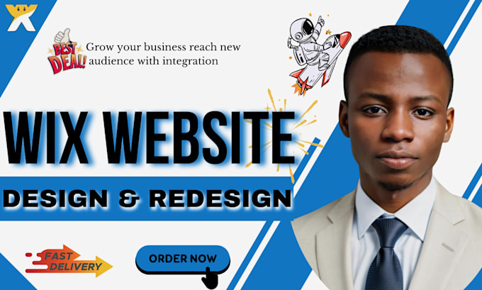 Gig Preview - Wix website redesign wix website design wix website redesign wix website design