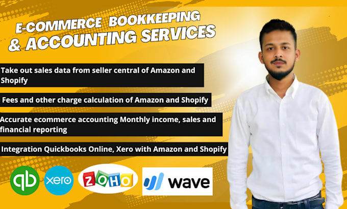 Bestseller - handle ecommerce bookkeeping and accounting in quickbooks