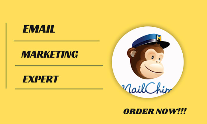 Gig Preview - Setup ecommerce email marketing mailchimp and klaviyo