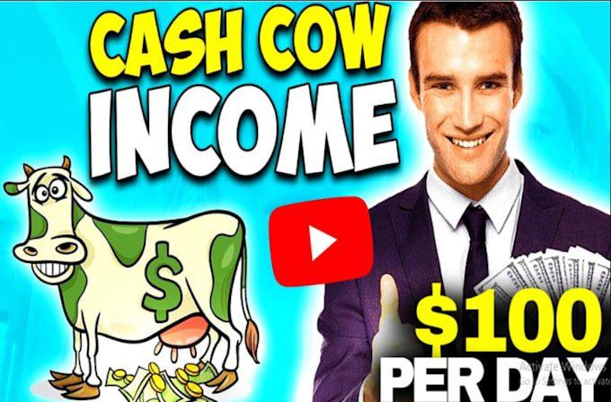 Gig Preview - Create youtube automation, cash cow videos, manage, automated, cash cow channel