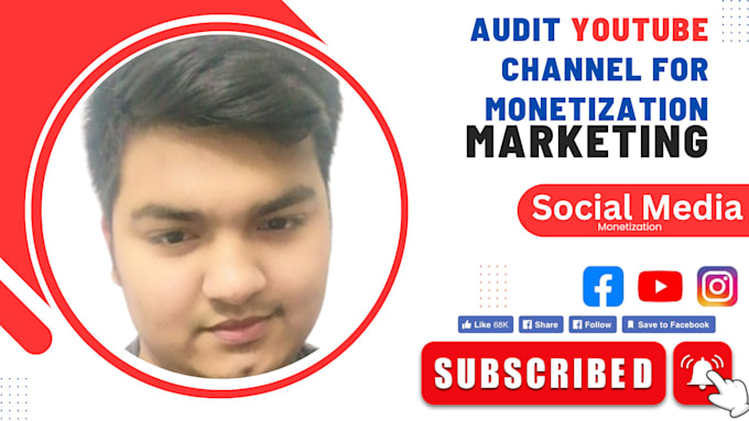 Bestseller - audit youtube channel for monetization