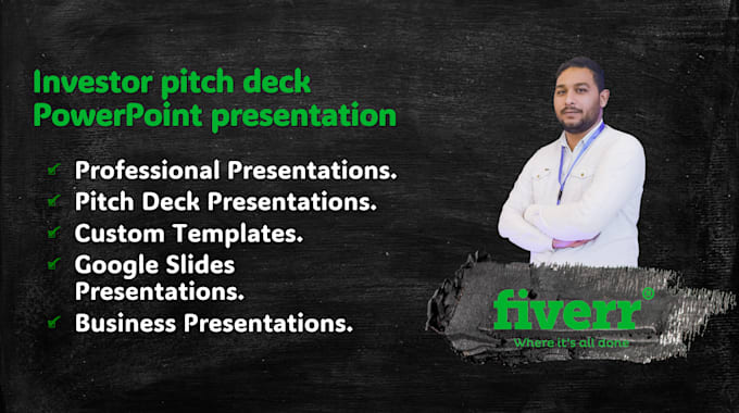 Gig Preview - Redesign your powerpoint presentation and pitch deck