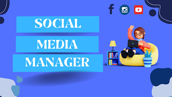 Gig Preview - Be your social media manager