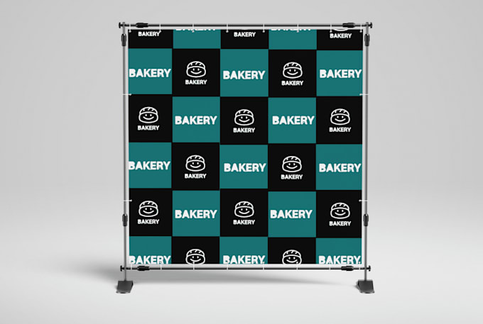 Bestseller - design a professional backdrop and step and repeat banner for your events