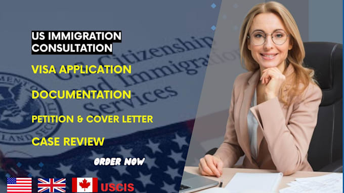 Gig Preview - Be your online lawyer for US immigration visa case