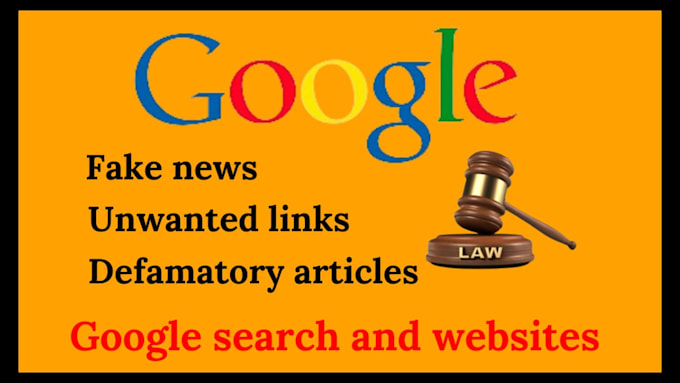 Gig Preview - Remove negative unwanted bad content from google search under dmca