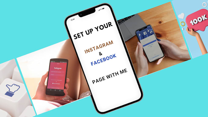 Gig Preview - 1 create 2 setup instagram facebook business pages