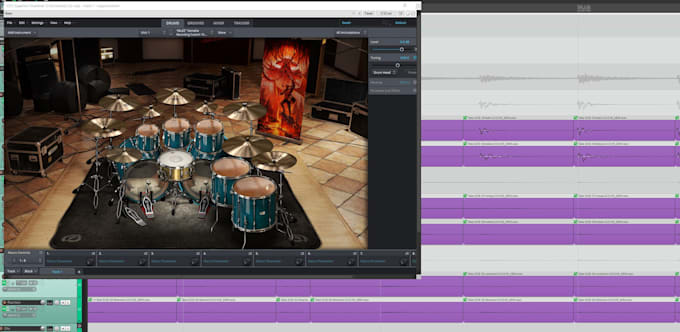 Gig Preview - Edit, quantize and replace with samples your drums