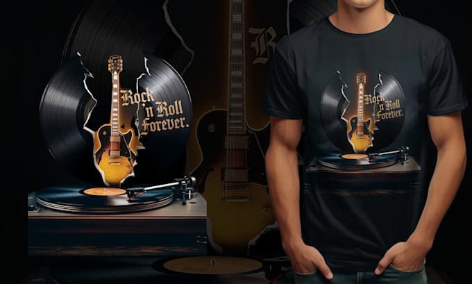 Gig Preview - Do trendy, graphics and custom t shirt design within 24 hours