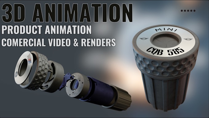 Gig Preview - Creat professional 3d animations and video production