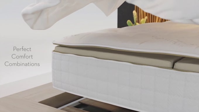 Bestseller - cgi 3d mattress animation 3d product video 3d bed animation 3d furniture model