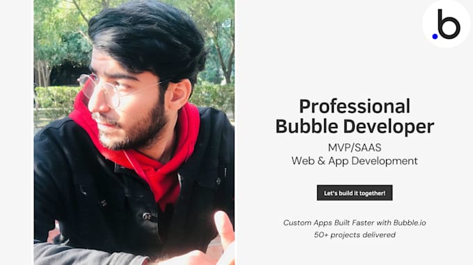 Gig Preview - Develop bubble webapp, bubble mvp, bubble saas on bubble io