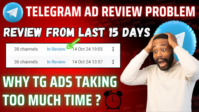 Gig Preview - Telegram promotion, fix telegram ad, approval telegram ads, setup telegram ad