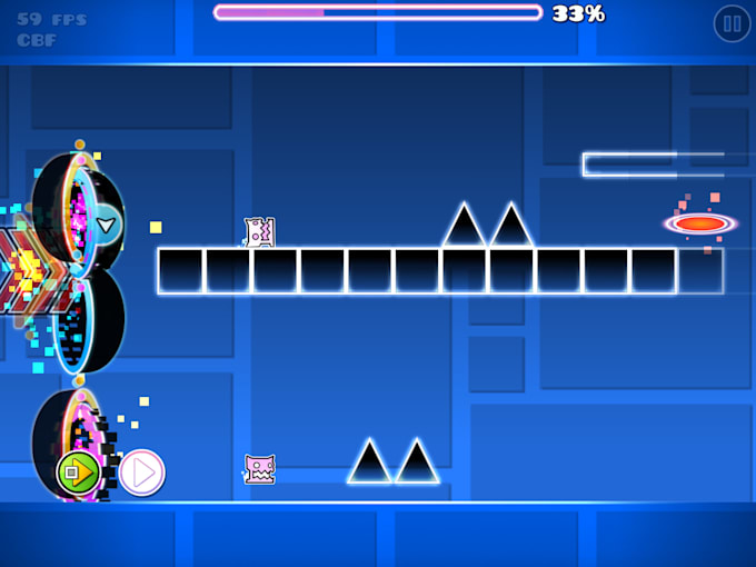 Gig Preview - Create an awesome fun geometry dash layout for you