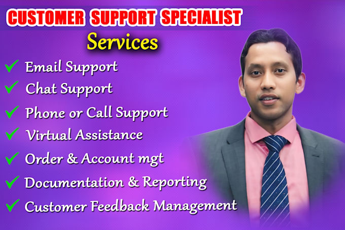 Gig Preview - Provide professional customer service to boost your business