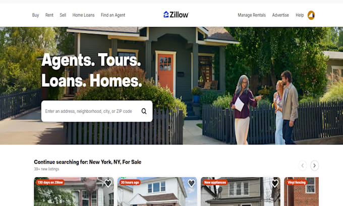 Gig Preview - Scrape real estate leads from zillow, relator, trulia  etc