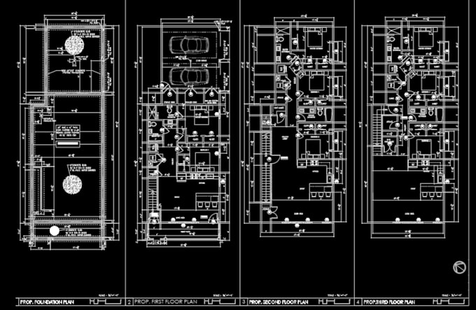 Gig Preview - Provide 2d architectural drawings