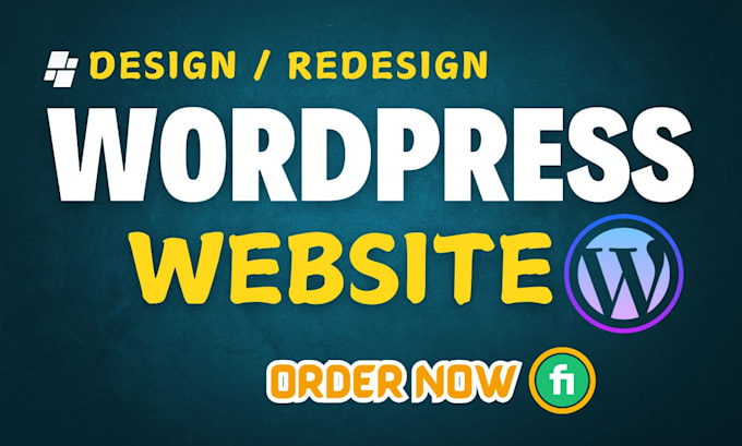 Gig Preview - Develop wordpress website design or redesign with responsive web design