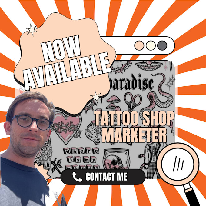 Gig Preview - Manage your tattoo studio digital marketing SEO and google ads strategy for shop