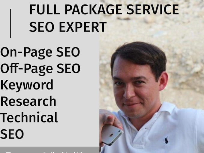 Gig Preview - Do comprehensive expert SEO services to boost your traffic with organic growth